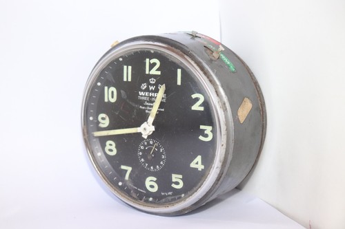 Vintage wehrle alarm - wehrle, clock