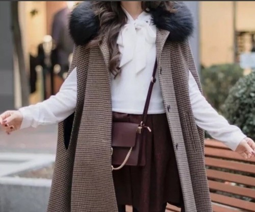 Zara houndstooth wool - zara,