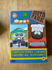 South Park - Complete Series 2 (DVD, 2003) – All Discs Clean! Missing 1 Booklet