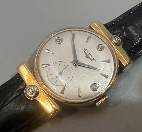 Vintage longines 14k solid - 14k,