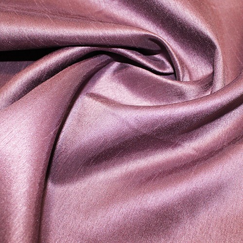 Shantung satin fabric mauve - satin,