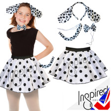 Girls DALMATIAN COSTUME 101