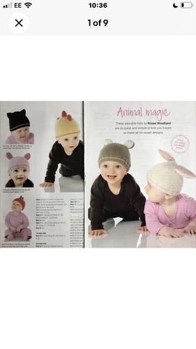 Knitting pattern baby hats