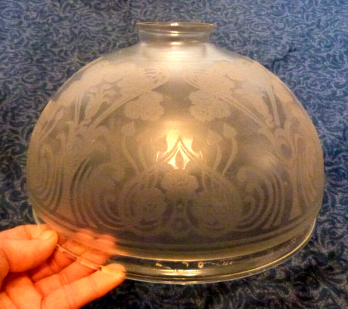 Antique art nouveau etched - antique,