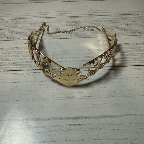 Gold leaf headdress festival - gold,