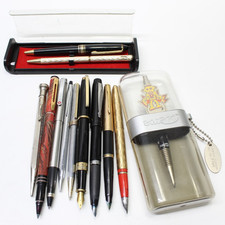 Job lot of pens Parker Cross Waterman and Sheaffer Etc Fountains Pens & Other