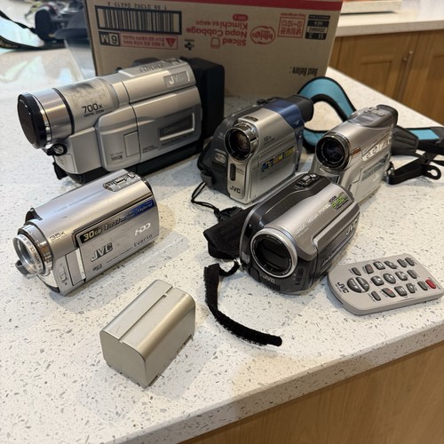 Jvc camcorder bundle vhs - x5, vhs-c
