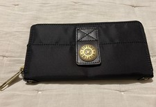Kipling Large Wallet with Card Slots - Black NEW!