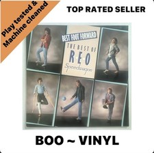REO SPEEDWAGON  Best Foot Forward The Best Of Lp Vinyl  UK 1985 EX / VG+