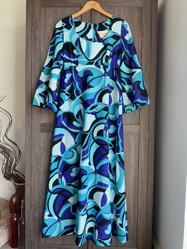 Vintage 60s jerseyfield crepe - 60s,