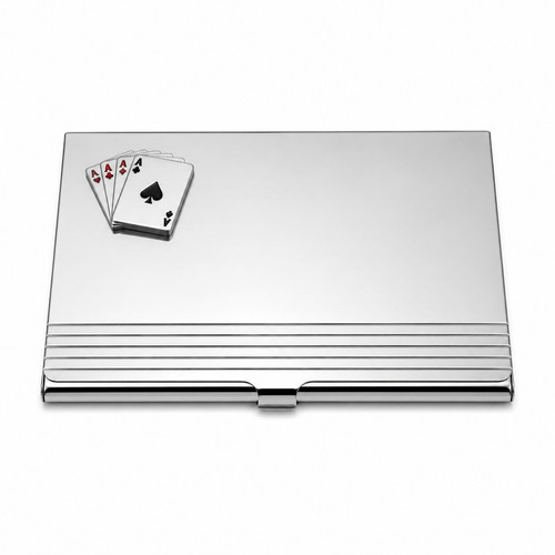 Four aces business card - four,
