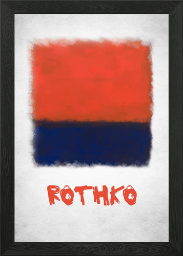 Mark rothko framed wall art - mark,