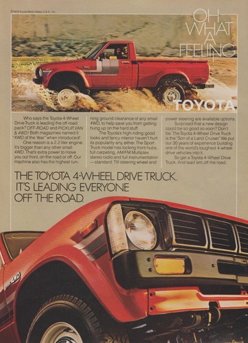 1980 toyota wheel drive - 1980,