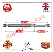 2X Universal Gas Struts Spring