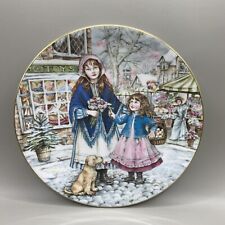 Royal Worcester Compton And Woodhouse A POSY FOR MOTHER NSPCC Plate 1991 -C-