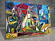Pablo Picasso Mediterranean Landscape CANVAS PAINTING ART PRINT WALL 490