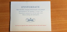 Rolex Oysterdate