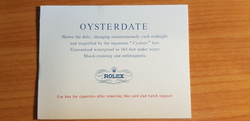 Rolex oysterdate - rolex,