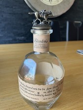 Blantons Bourbon Whiskey Empty