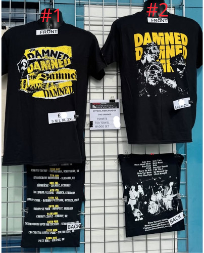 The damned shirt tour - the,
