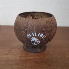 Malibu Rum Coconut Cup Tiki Bar Collectible