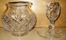Edinburgh Crystal Vase & Webb