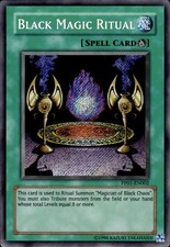Black Magic Ritual - Secret Rare PP01-EN002 - MP - YuGiOh