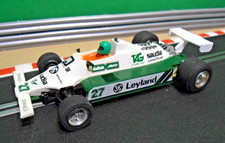 Vintage 1980s Scalextric C138 Williams FW07B FW07 Saudia F1 Formula 1 RESTORED