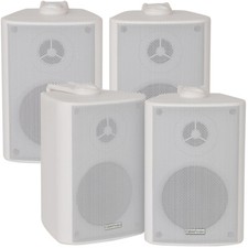 4x 70W 2 Way White Wall
