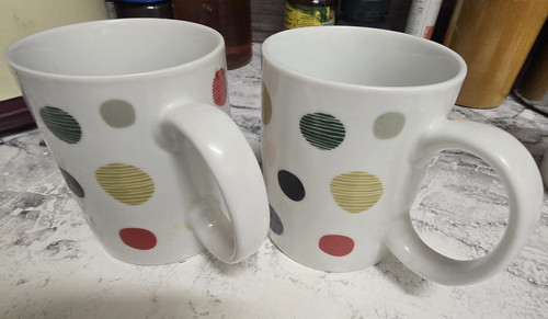 Ceramic piece coffee mug - ceramic, 4-piece