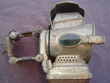 VINTAGE JOS LUCAS SILVER KING OF THE ROAD bicycle cycle lamp Used Condition