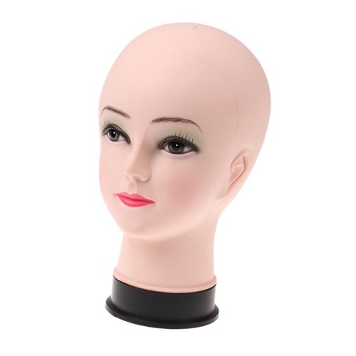 Female manikin head - head, stand