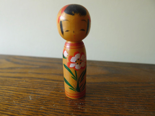 Japanese kokeshi magnet - japanese, doll