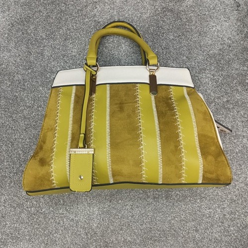 Khaki suede faux - suede,