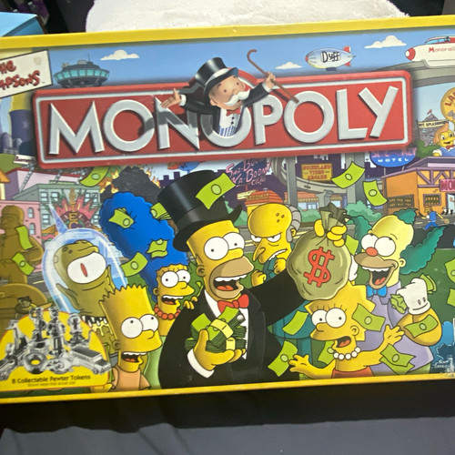 Monopoly the simpsons - the,