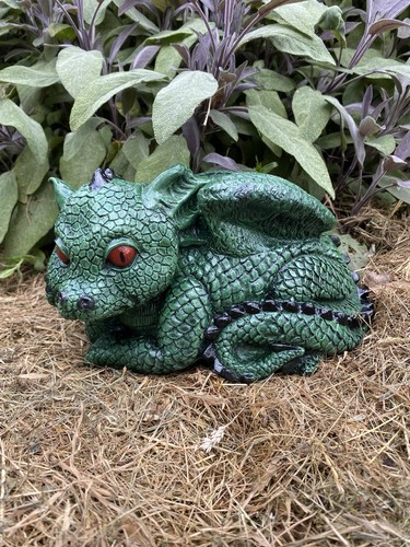 Stone figure dragon frost - stone,