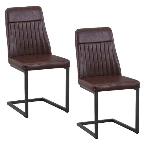 Brown vintage style dining - brown,