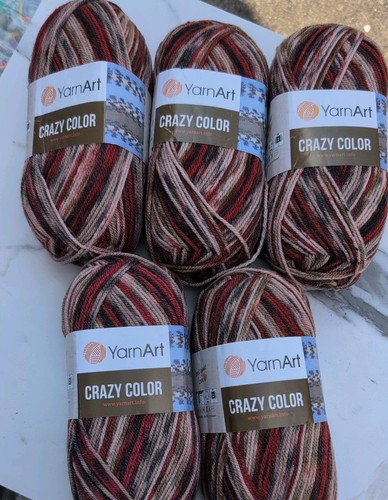 Crazy color knitting - crazy,
