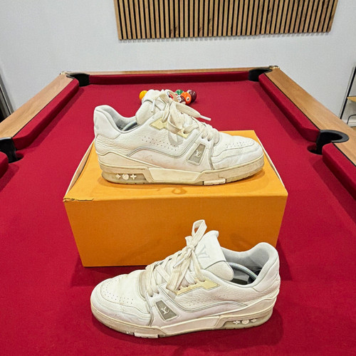 Louis vuitton logo low top - louis,