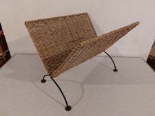 Retro Vintage Wicker, Black