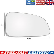 Wing Door Mirror Glass Right