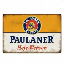 Beer Paulaner sign vintage