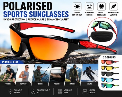 Sports sunglasses polarized - sports,