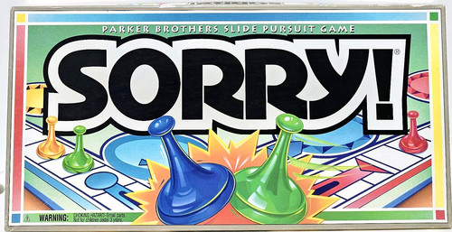 Sorry parker brothers board - -,