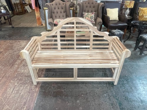 Lutyens style teak garden - style,