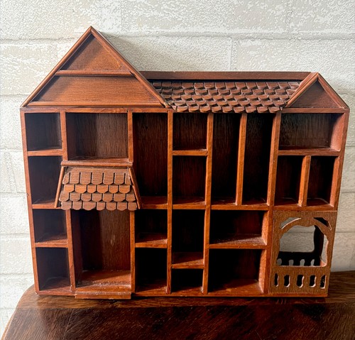 Vintage wooden house - vintage, shaped