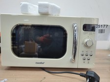 ‎Comfeé CM-M202RAF Retro Style 800W Microwave Oven - Cream