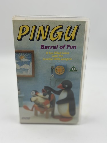 Pingu barrel fun vhs - barrel,