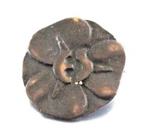 Vintage Thomas Fattorini Ltd Pin Badge Unknown Possibly Shamrock or Clover