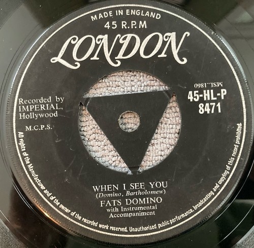 Fats domino when see - fats,